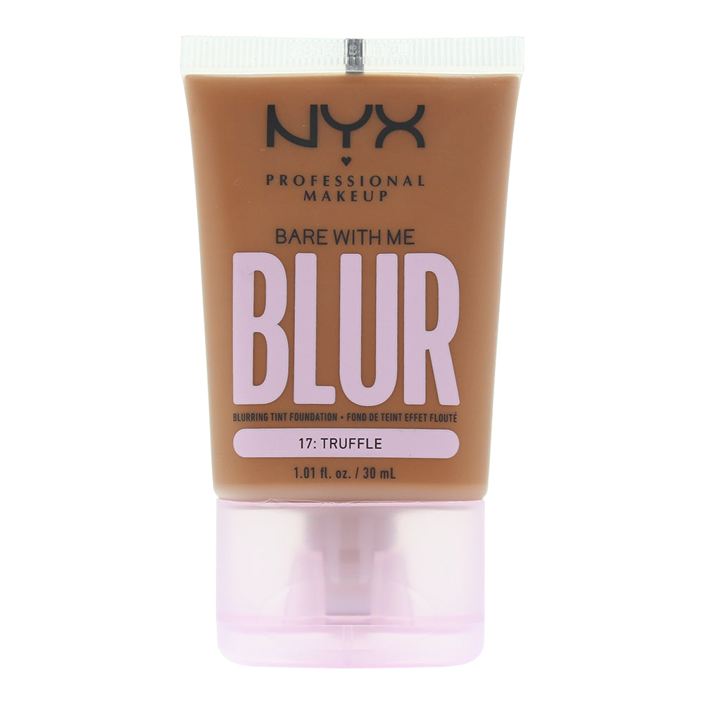 Nyx, Bare With Me Blur, Natural Finish, Liquid Foundation, BWMBT17, Truffle, No, 30 ml