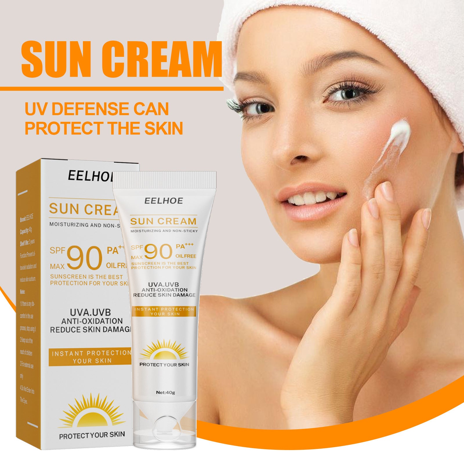 Isolated Sunscreen Nourishing Protection Refreshing Non-greasy