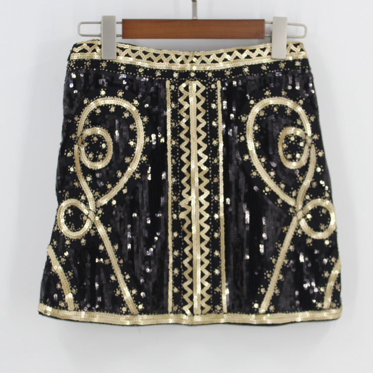 High Waisted Skirt With Versatile Temperament