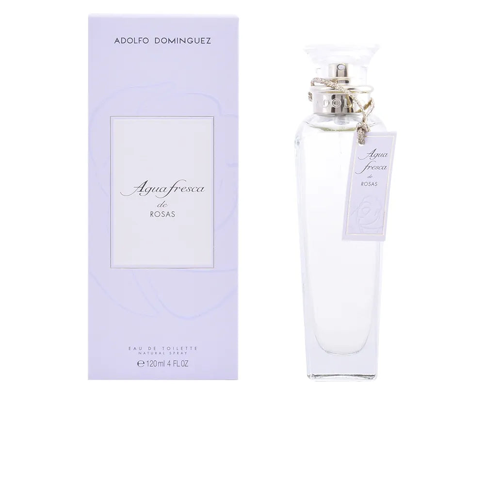 Adolfo Dominguez Agua Fresca De Rosas Eau De Toilette Spray 120Ml - ADOLFO DOMINGUEZ
