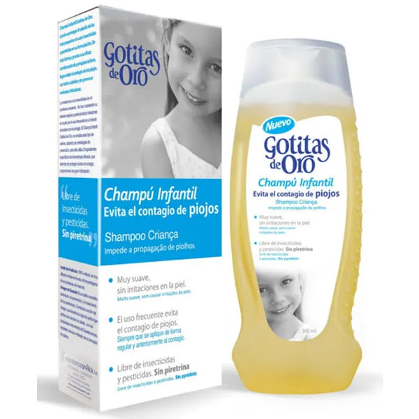 Instituto Español Gotitas De Oro Anti Louse Shampoo 500Ml