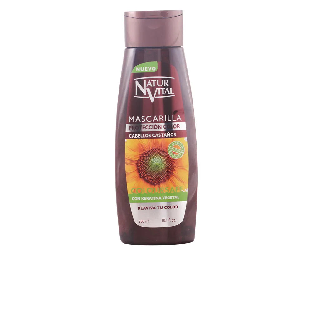 Naturaleza Y Vida Colorsafe Brown Hair Mask 300Ml - NATURALEZA Y VIDA