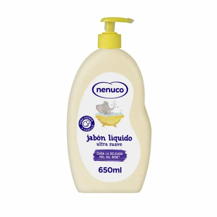 Nenuco Liquid Soap Ultra Soft Hair And Body 650Ml - NENUCO