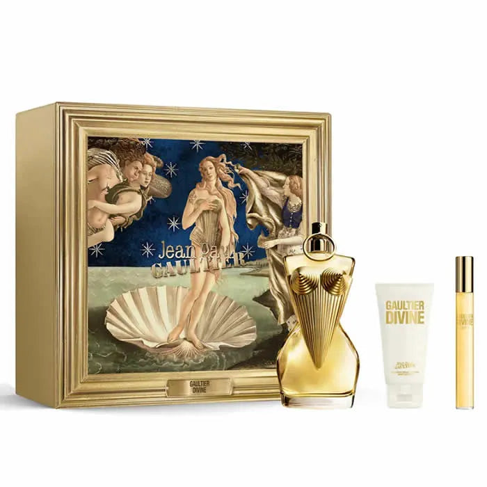 Jean Paul Gaultier Divine Eau De Perfume Spray 100Ml Set 3 Pieces - JEAN PAUL GAULTIER
