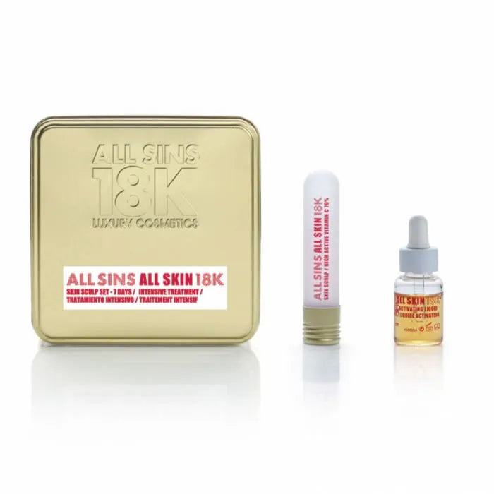 All Sins 18k All Skin Sculp 7 Days Intensive Treatment Set 2 Pieces - ALL SINS 18K