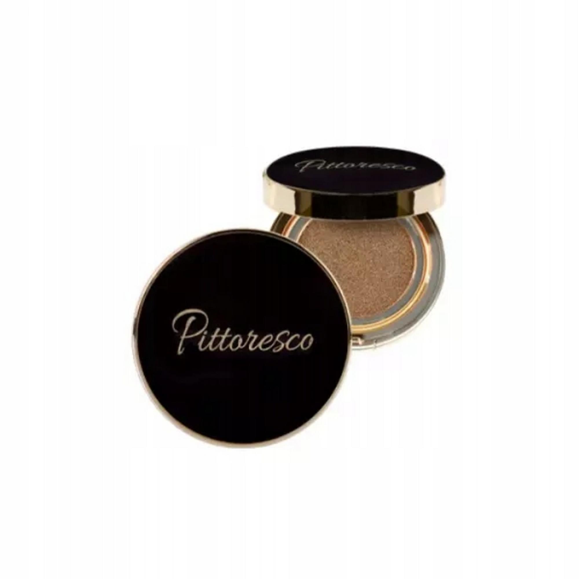 Set Duo, Pittoresco, BB Cream Cushion, Coverage and Correction, BB Compact Cream, 23, Natural Beige, SPF 45, 2 pcs, 14 g