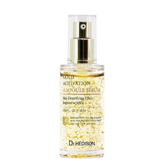 Dr. Hedison, Gold Activation, 24K gold, Detoxifying, Serum, For Face, 50 ml