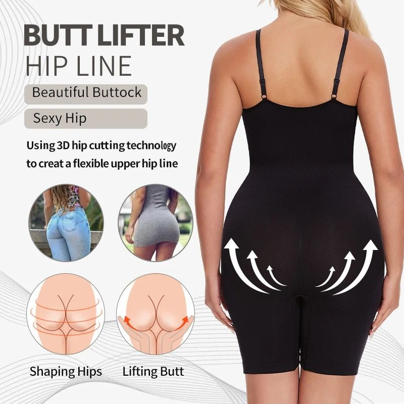 New Bodysuit Shapewear Women Tank Top Tummy Control Full Bod
