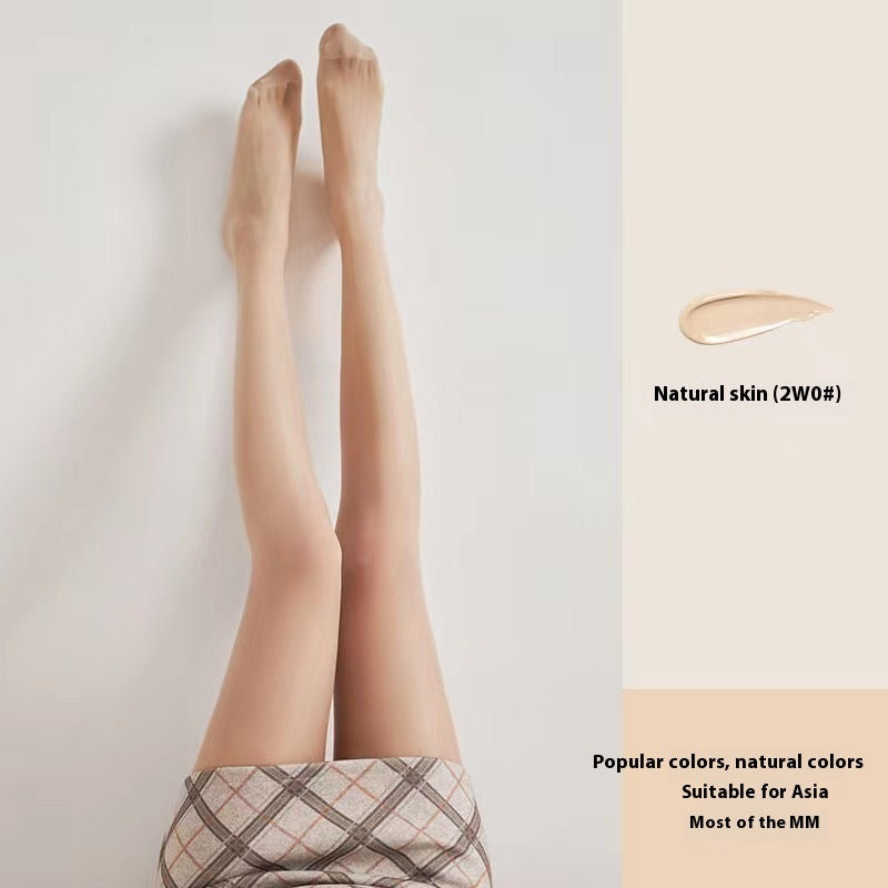 0D Black Silk Stockings Ultrathin Black Pantyhose