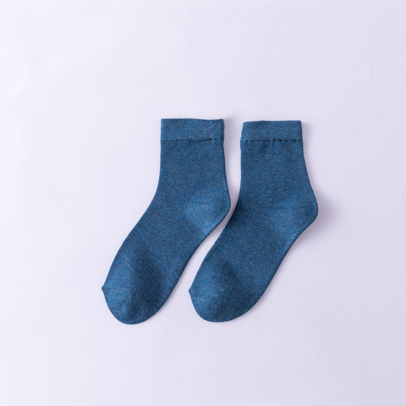 White Ladies Summer Thin Deodorant Sweat-absorbent Black Stockings