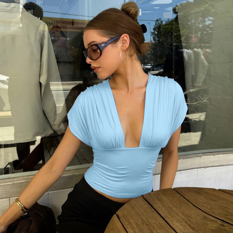 Sexy Backless Camisole With V-Neck For Women