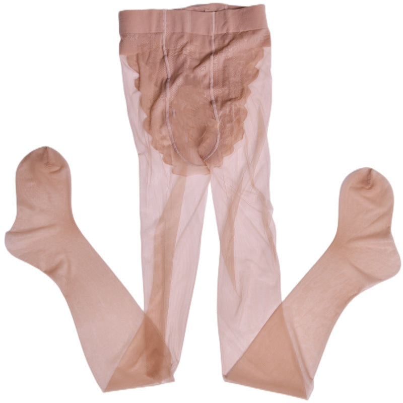 Plus Size Bikini Black Silk Stockings Female Thin And Silky Sheer Pantyhose