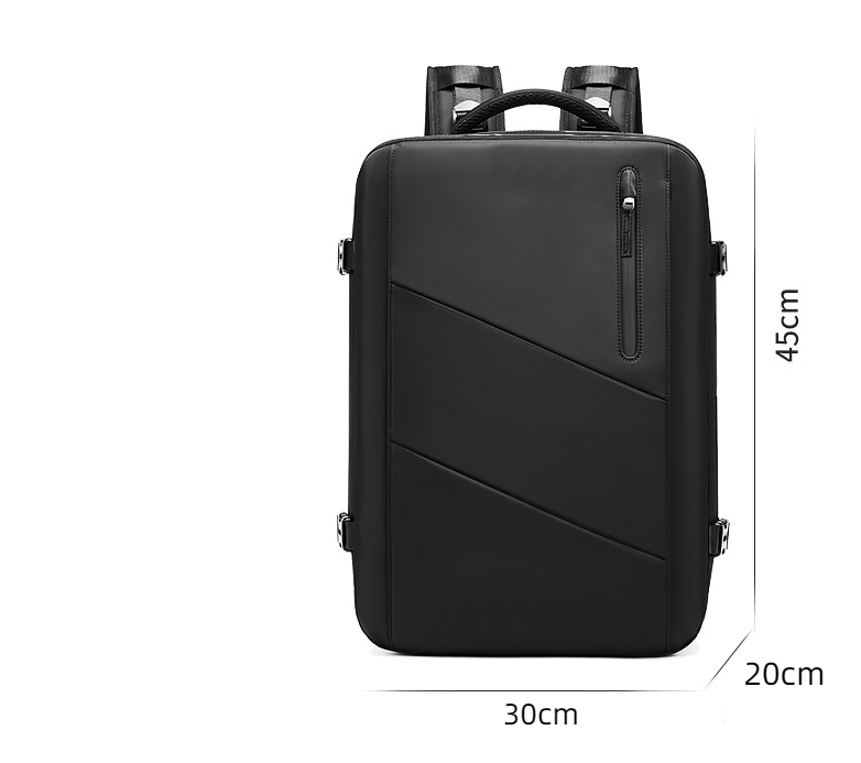 Fashionable backpack with large capacity and multifunctional computer bag