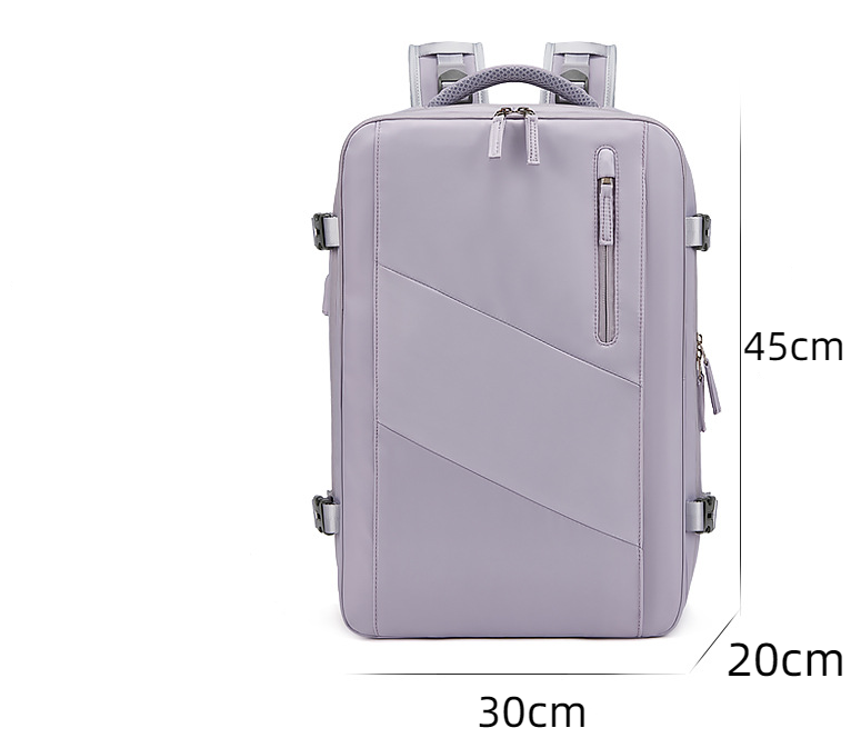 Fashionable backpack with large capacity and multifunctional computer bag