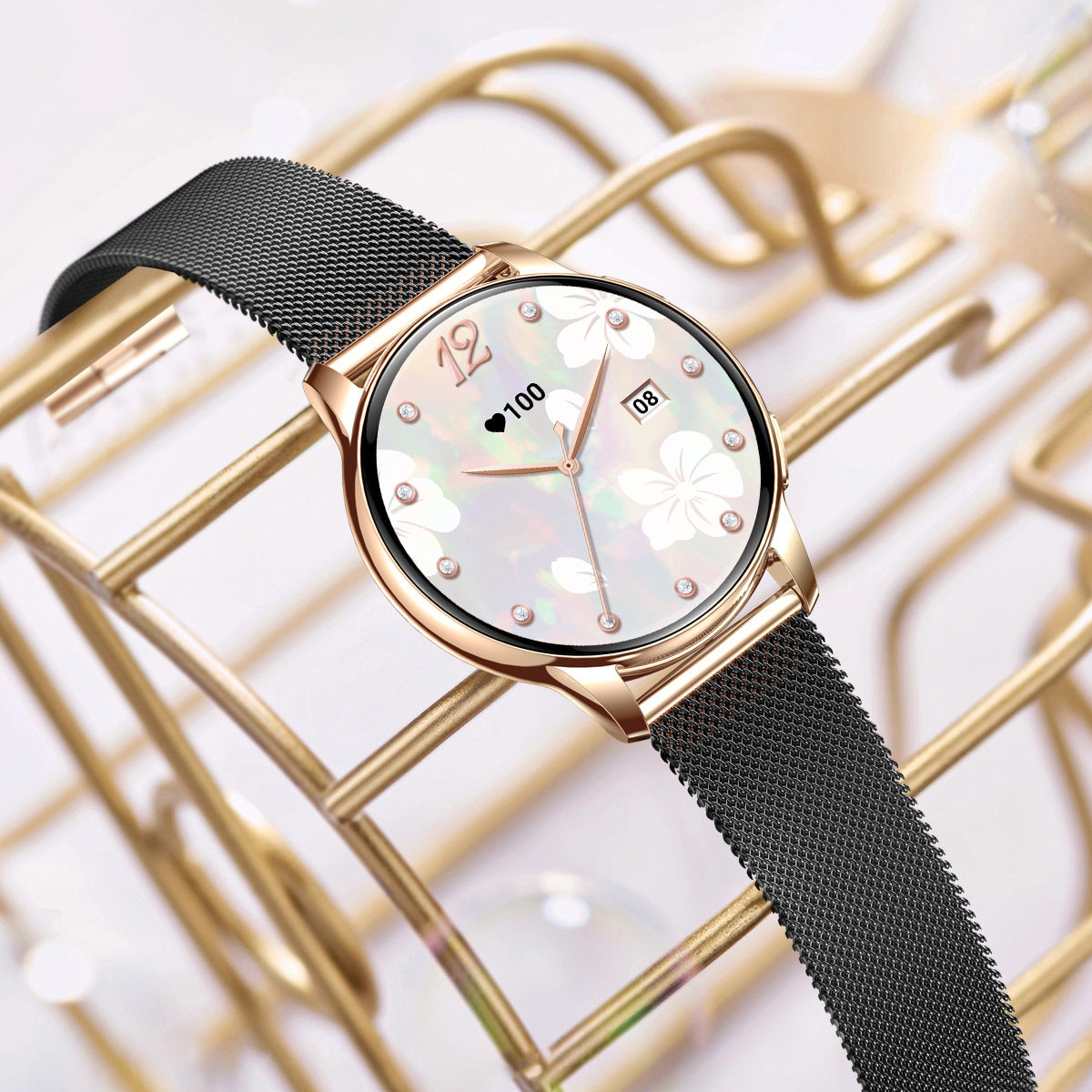 Y11 relojes inteligentes para mujer, Bluetooth, llamada telefónica, reloj inteligente a la moda para mujer, Monitor de sueño, calorías, podómetro, pulsera 