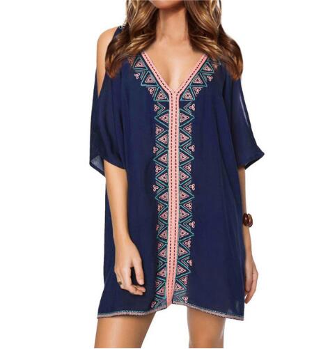 Embroidery Cotton Bathing Suit Cover Ups Swim Suit Cover Up Swimwear Women Beachwear