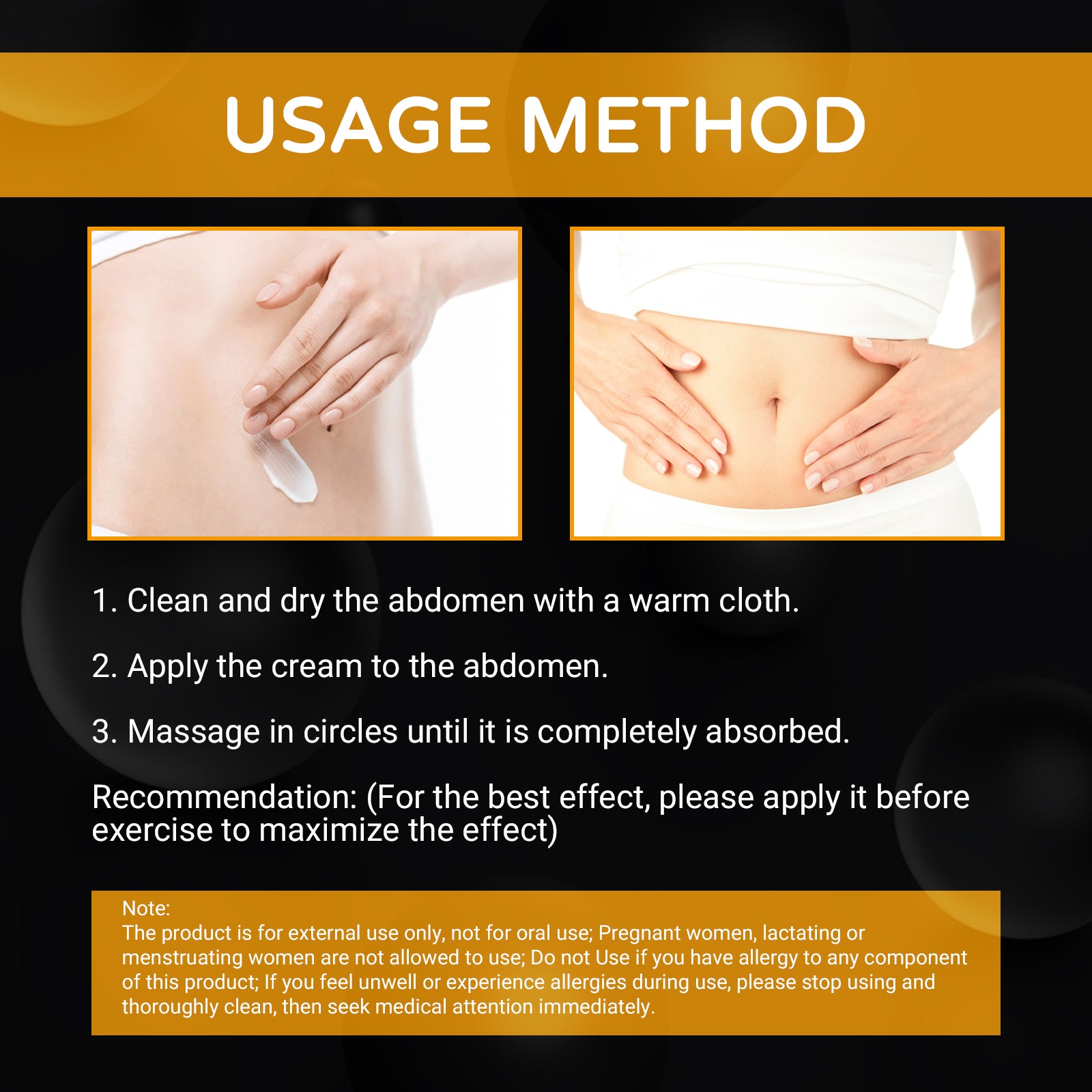 Abs Sculpting Cream, Fitness Exercise Vest Line Firming Sculpting Abs Cream