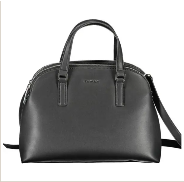 Calvin Klein Black Polyester Handbag