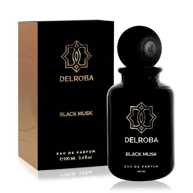 DELROBA BLACK MUSK 3.4 EAU DE PARFUM SPRAY FOR MEN