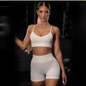 New women's sexy sling sports bra fitness suit Yoga suit