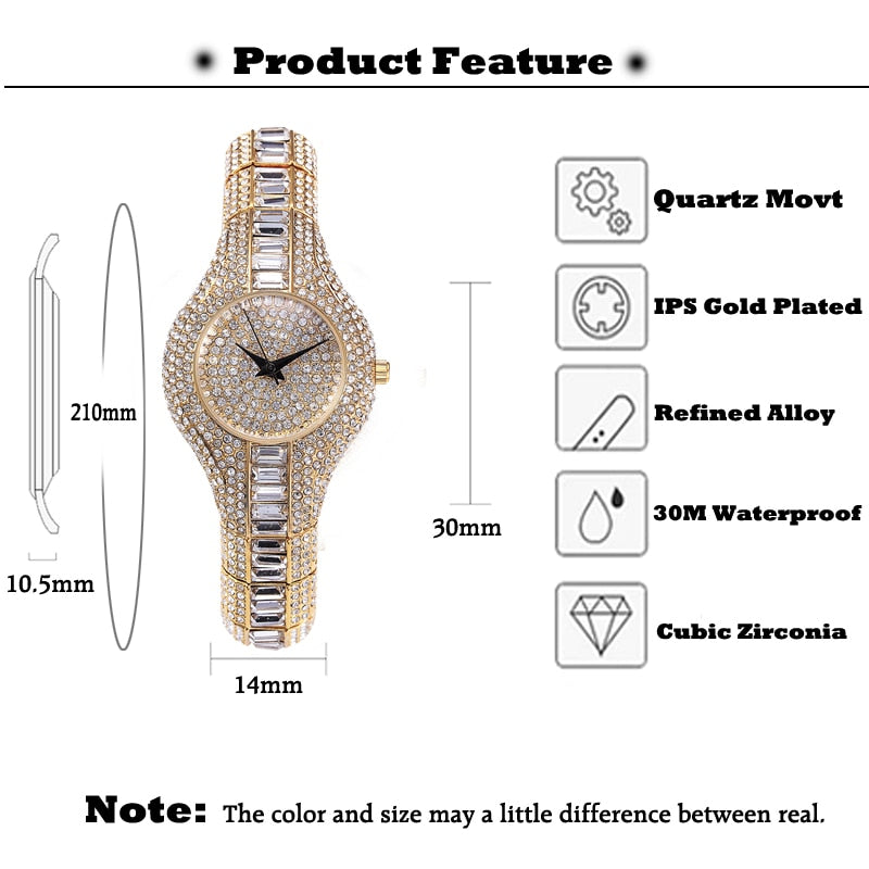 MISSFOX V196 30mm reloj pequeño para mujer a prueba de golpes impermeable de lujo para mujer Ar pulseras de reloj de Metal Rhinestone Bu relojes chinos baratos