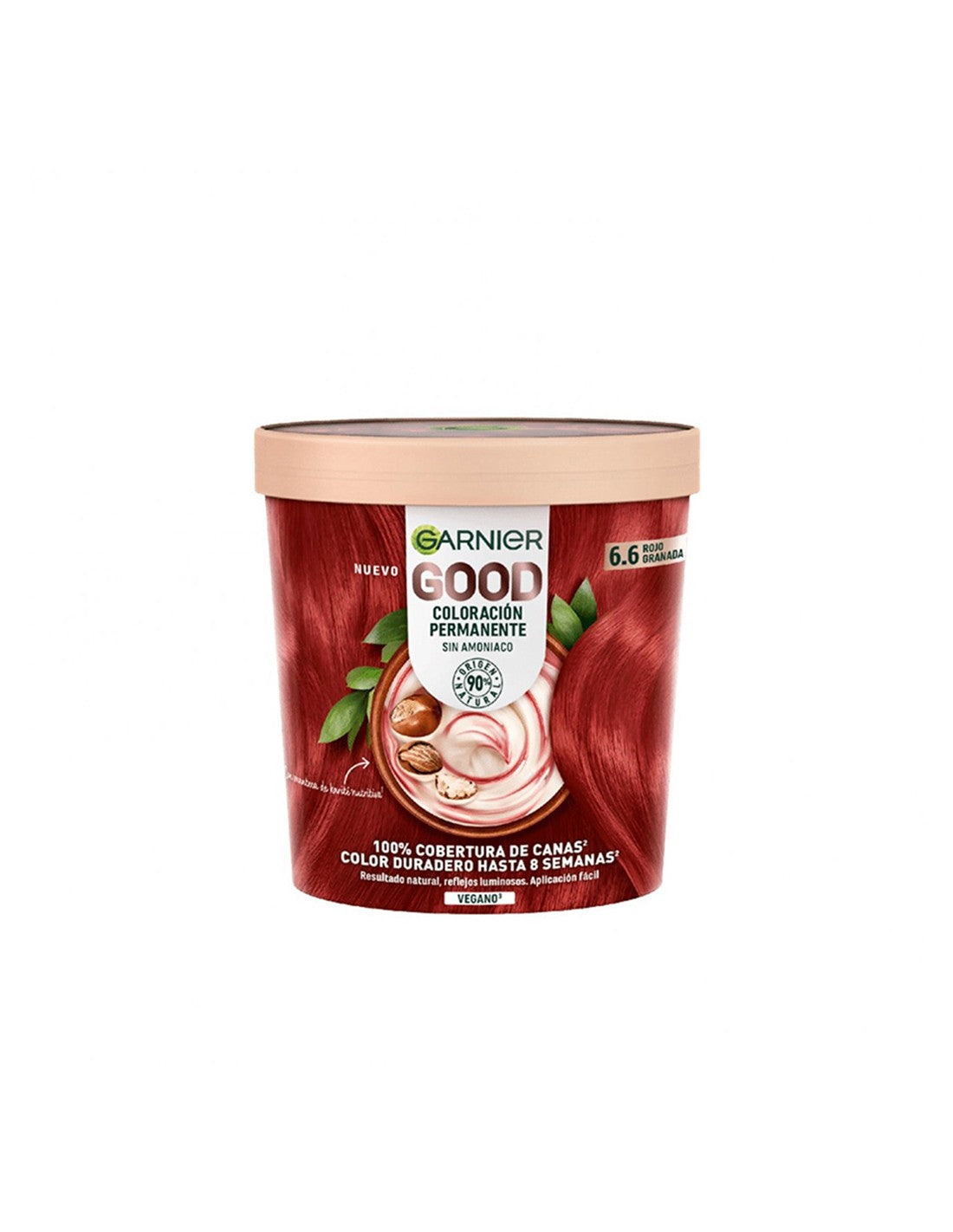 Garnier Good ColoraciΓ³n Permanente 6,6 Rojo Granada 1 U