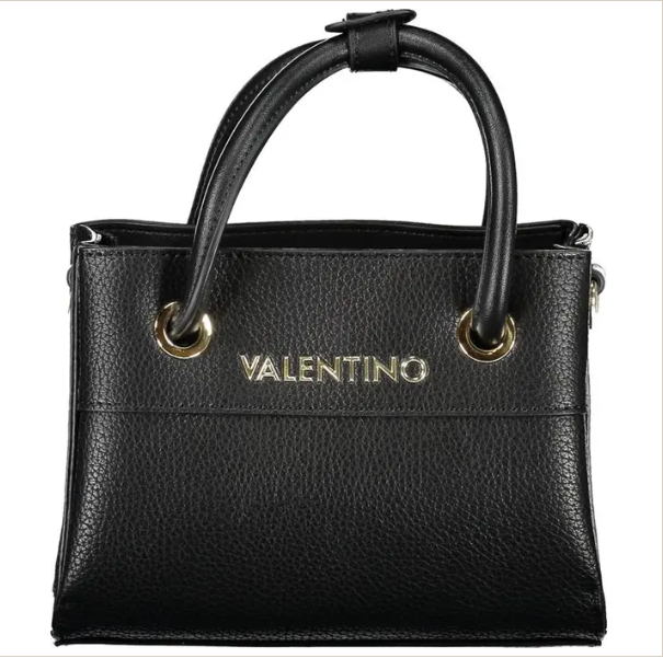 Mario Valentino Black Polyethylene Women Handbag
