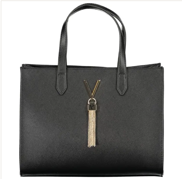 Mario Valentino Black Polyethylene Handbag