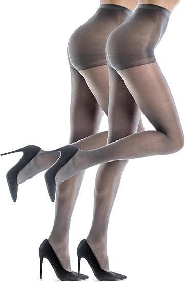 Women's Anti-hook Silk Thin High Transparent Black Sexy Pantyhose