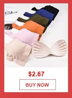 Sexy Seamless Bra Invisible Strapless Bras Anti-slip Front Buckle Small Breast Push Up Wireless Female Lingerie Women Underwear