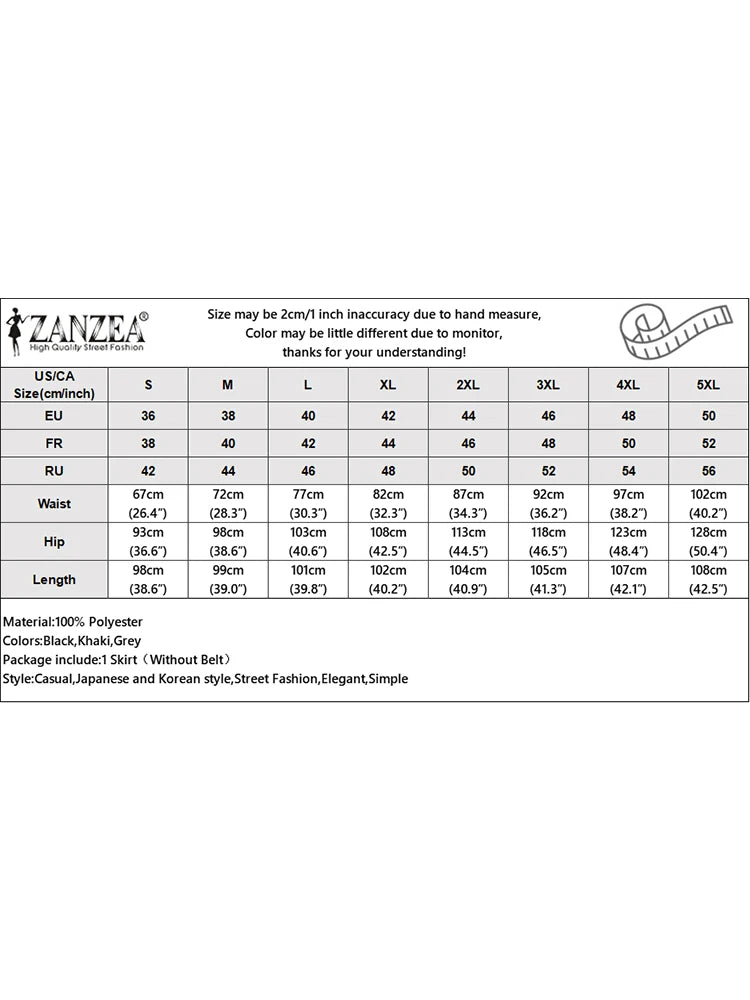 ZANZEA Women Elegant Long Skirt Korean Fashion High Waist Jupes Casual Pleated Maxi Skirts 2023 Autumn Solid Hip Wrap Faldas