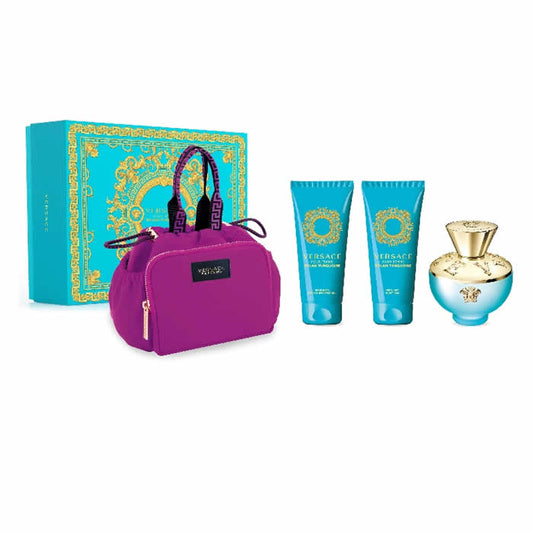 Versace Dylan Torquoise Eau De Toilette Spray 100ml Set 4 Pezzi