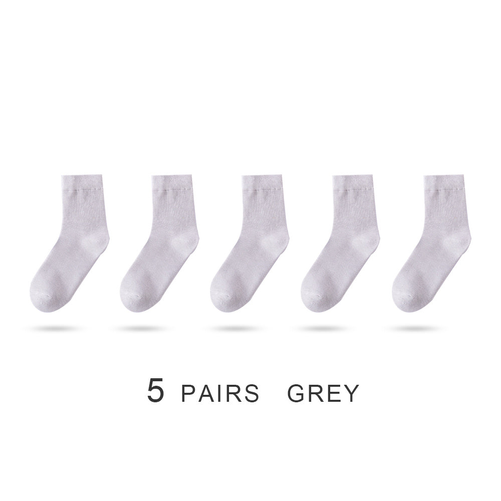 White Ladies Summer Thin Deodorant Sweat-absorbent Black Stockings