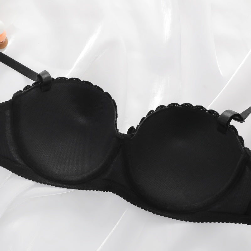 Embroidered Butterfly Bra Lingerie Set, Non-slip, Fashionable And Sexy Women's Lingerie Set,Multiple Colors Available