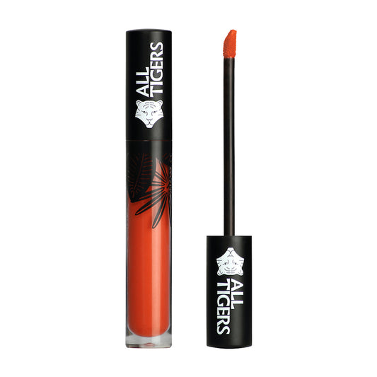 All Tigers, Natural & Vegan, Natural, Matte, Lip Gloss, 785, Hear Me Roar, 8 ml