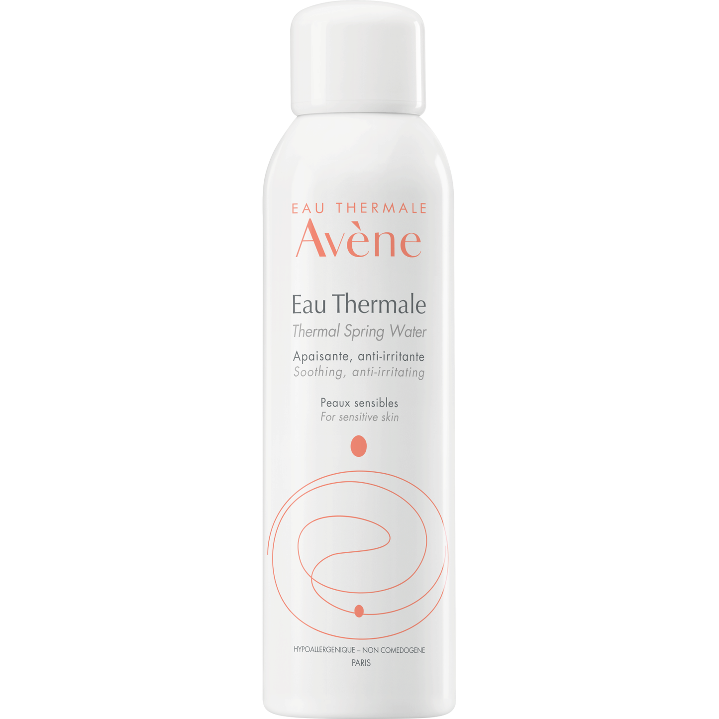 Avene, Eau Thermale, Natural Ingredients, Calming, Thermal Water, All Over The Body, 150 ml