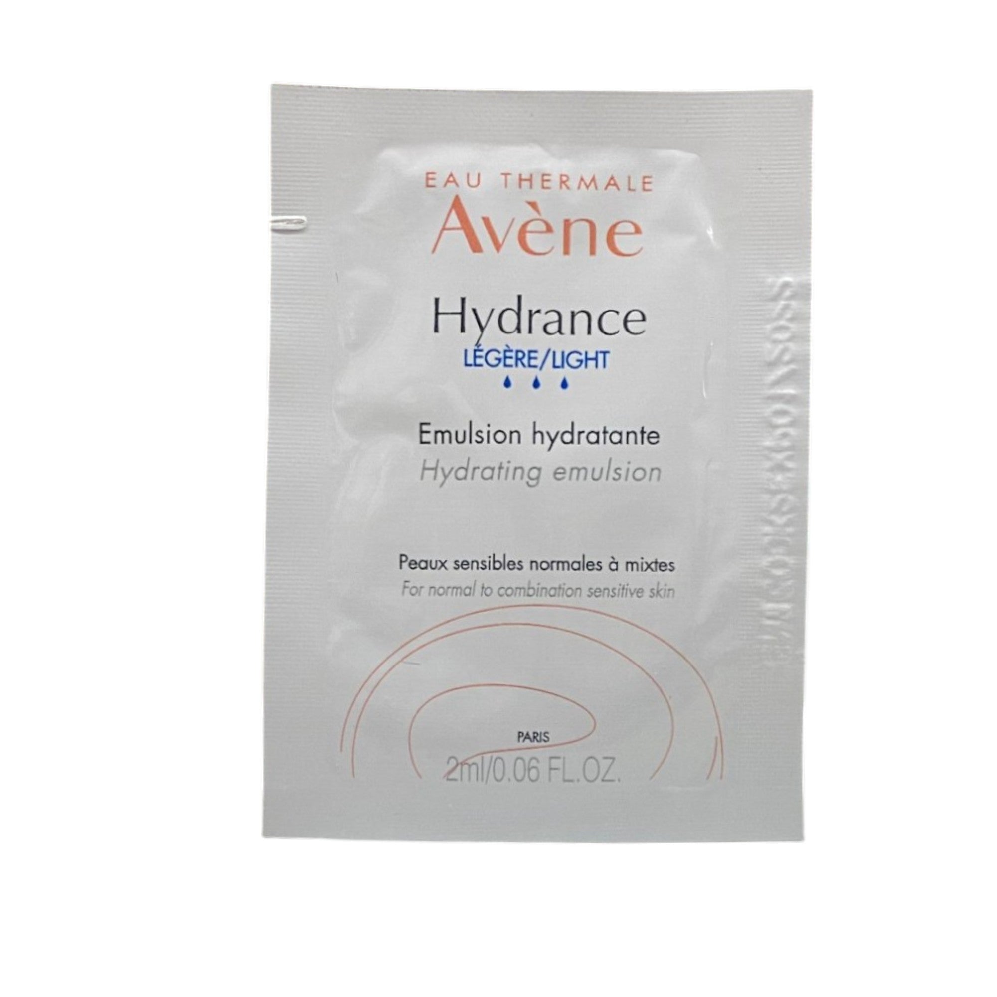 Avene, Hydrance, Moisturizing, Day, Emulsion, For Face & Neck, 2 ml *Sample