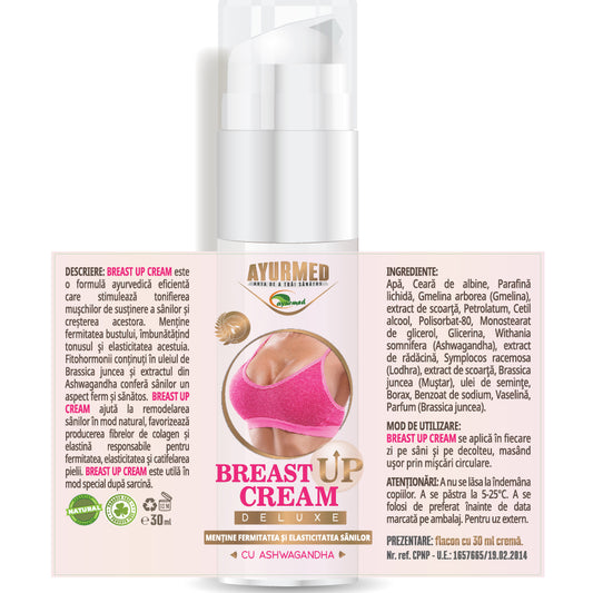 Ayurmed, Breast Up Deluxe, Firming, Cream, For Bust, 30 ml