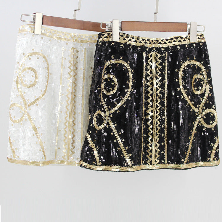 High Waisted Skirt With Versatile Temperament