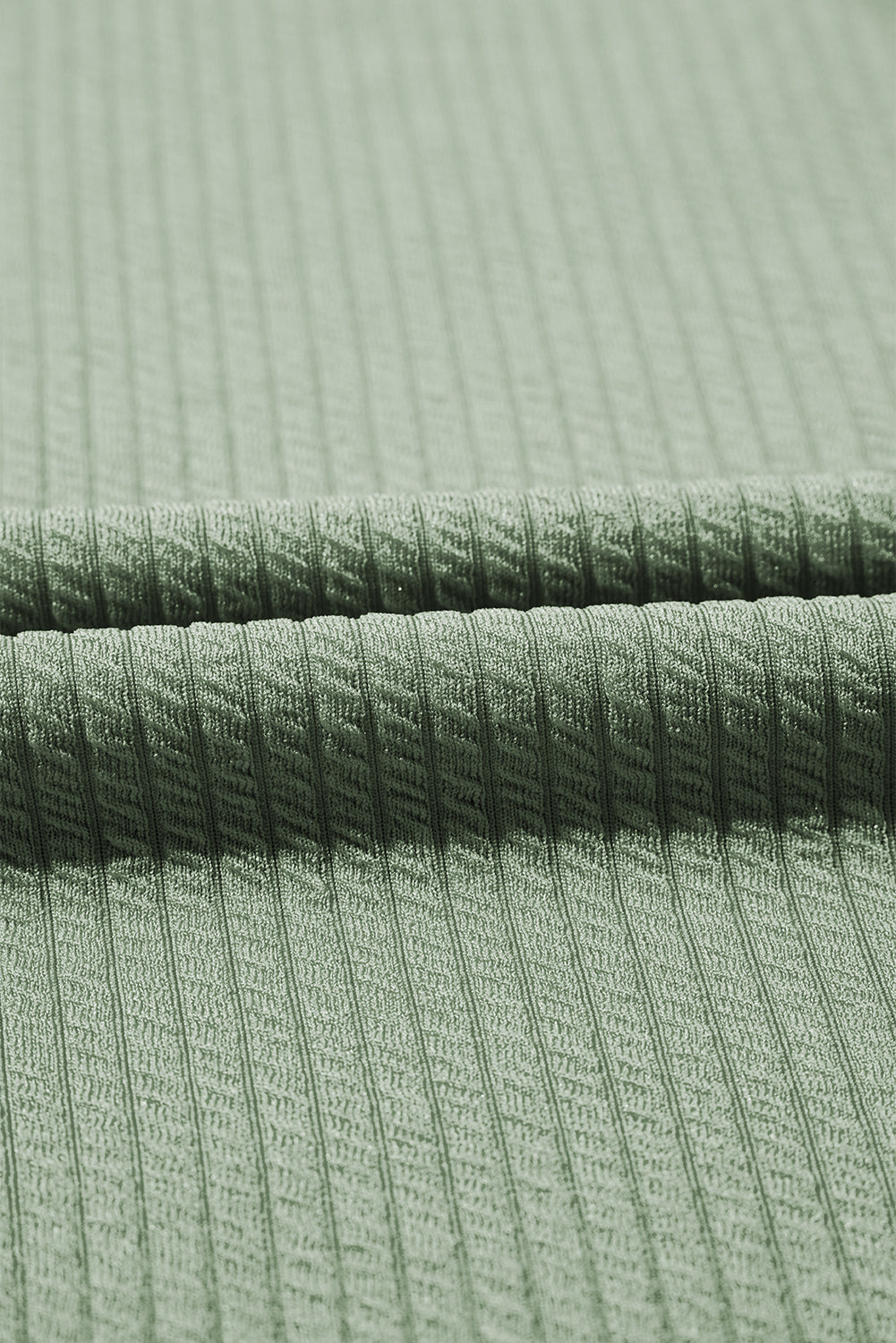 Black Pocketed Ribbed Long Sleeve Top