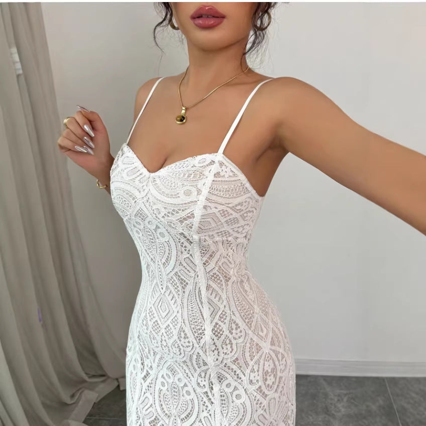 Womens Party Sequin V-Neck Formal Dress