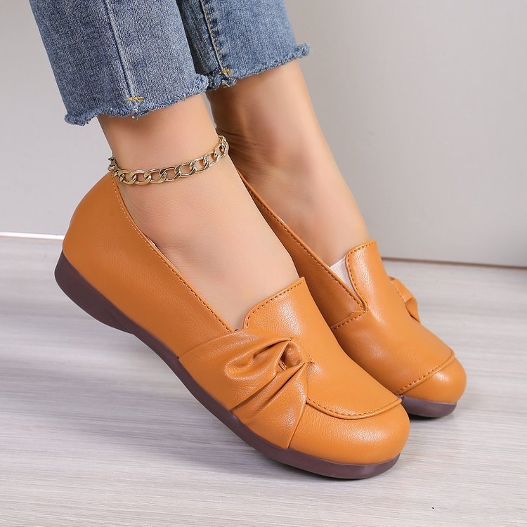Flat Soft Bottom Round Head Comfortable Shoes