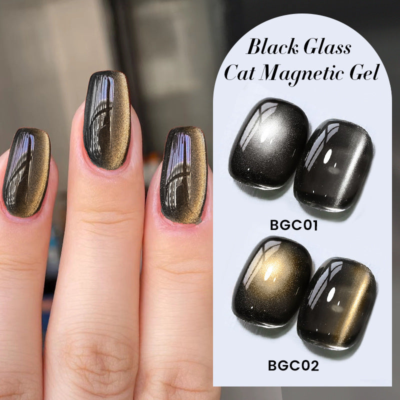 Micro Glass Bead Crystal Cat Eye Gel Polish Gradient UV Polish