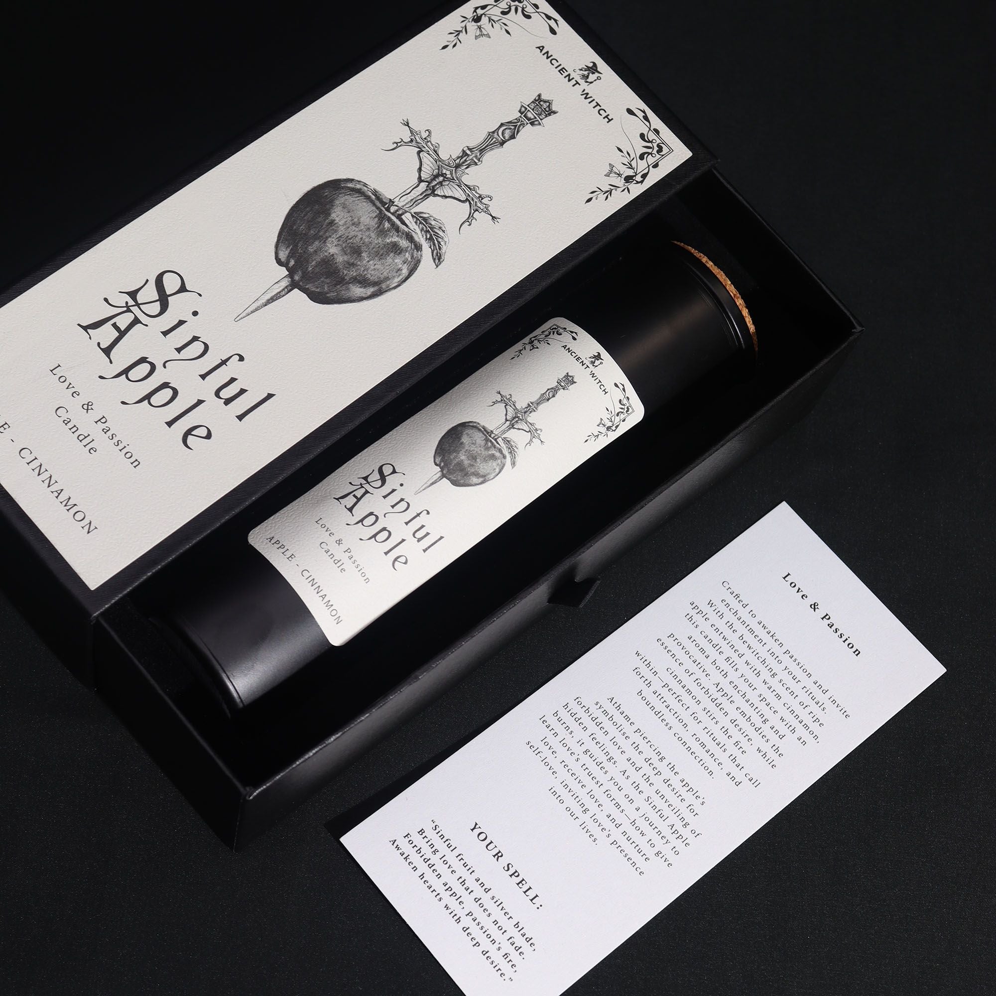Ancient Witch Ritual Candles - Sinful Apple