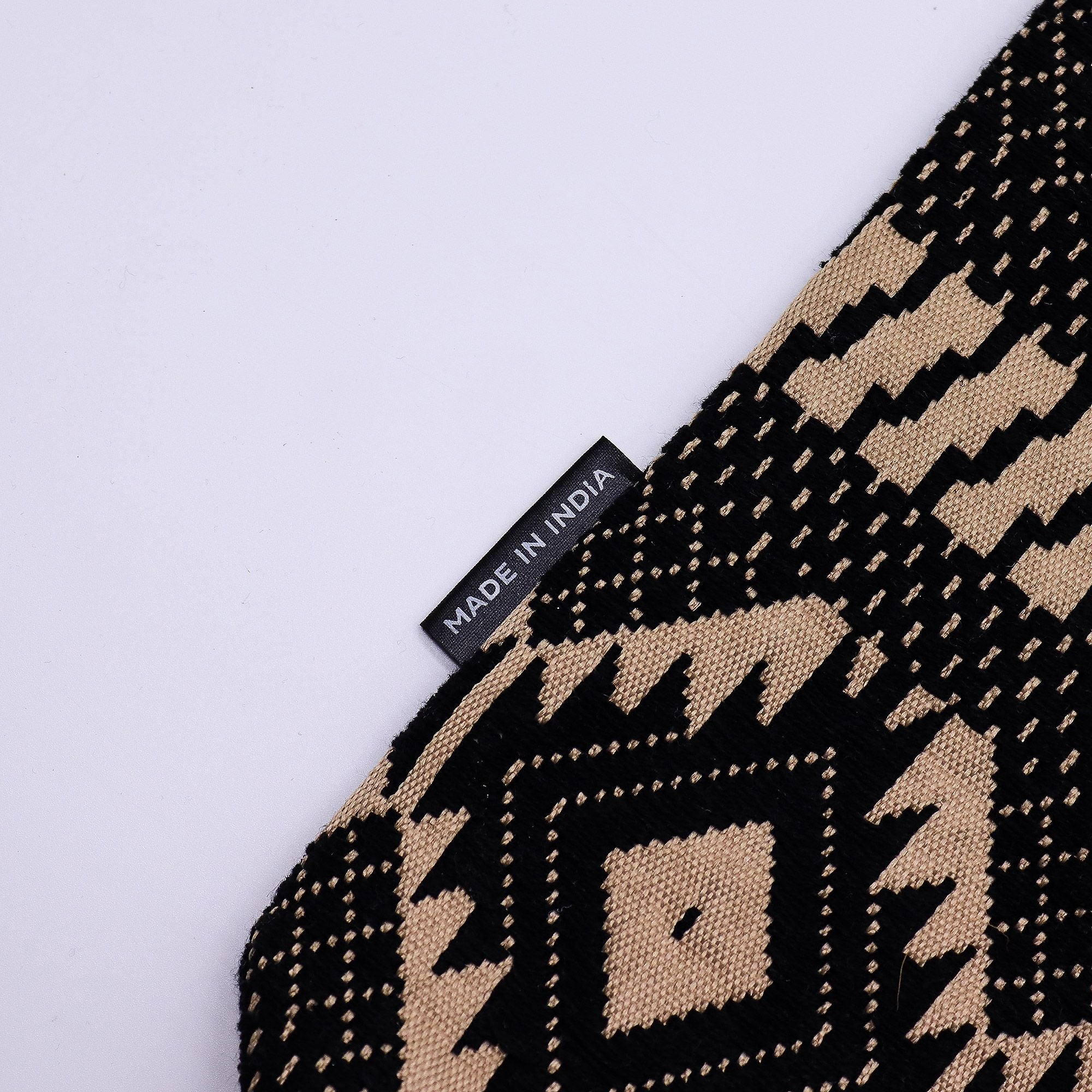 Nomad Sari Jacquard Natural Nomad Carryall Bags - Desert Loom