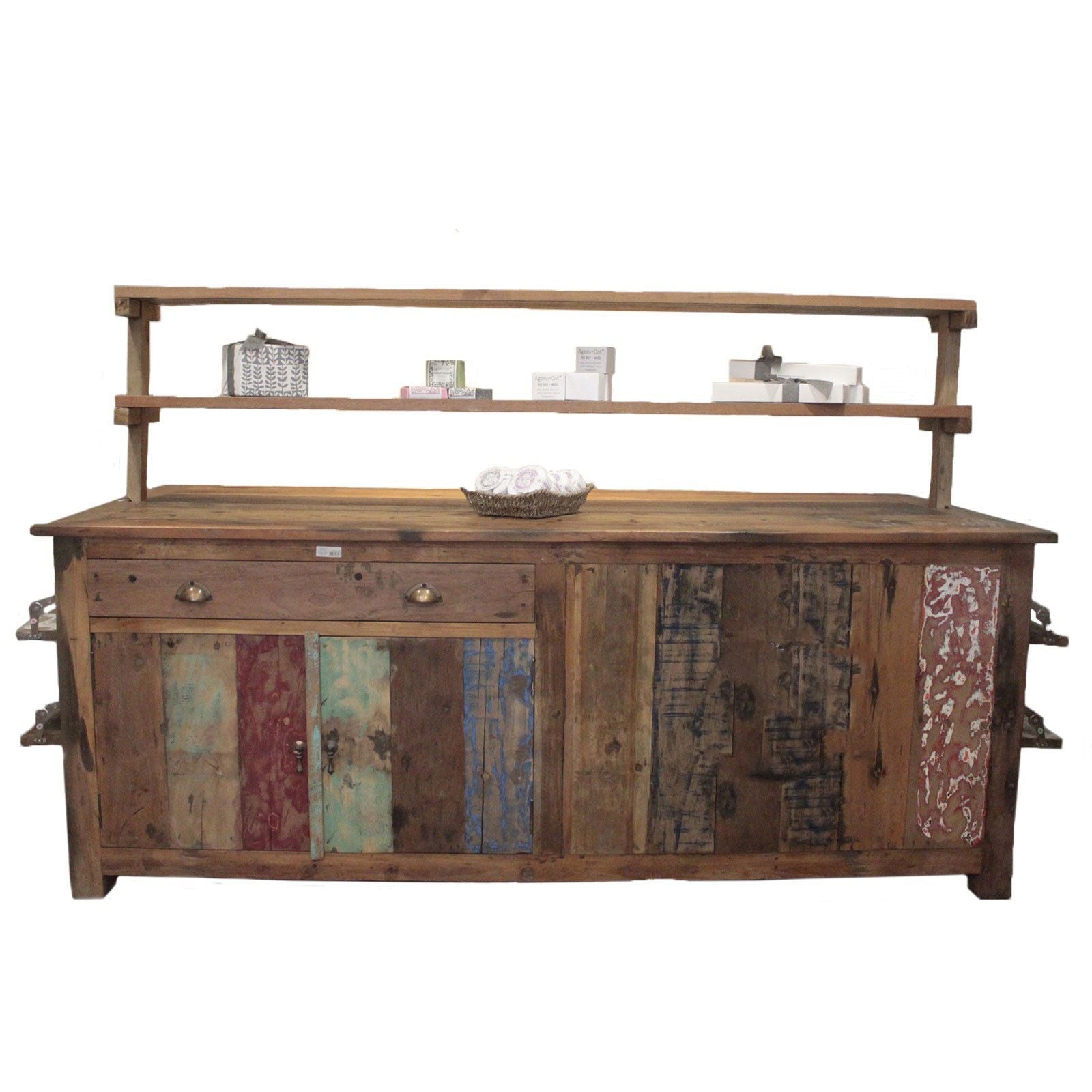 A&C Large Centre Display Table 207x97x80cm