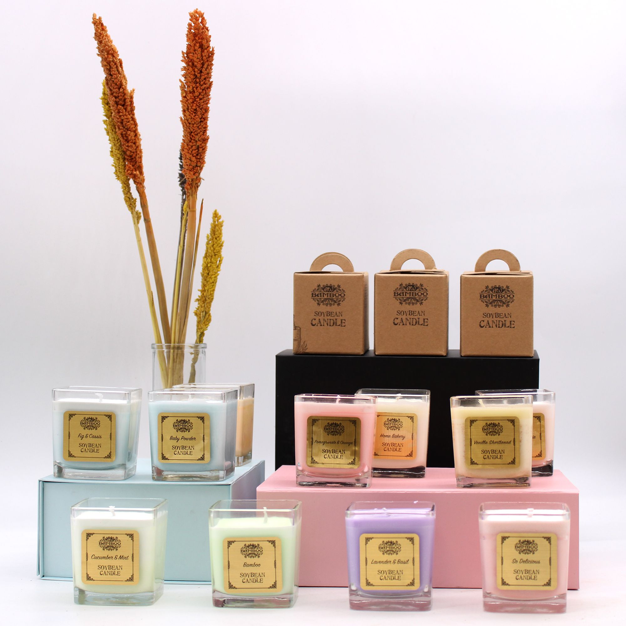 Soybean Jar Candles - Grapefruit & Ginger