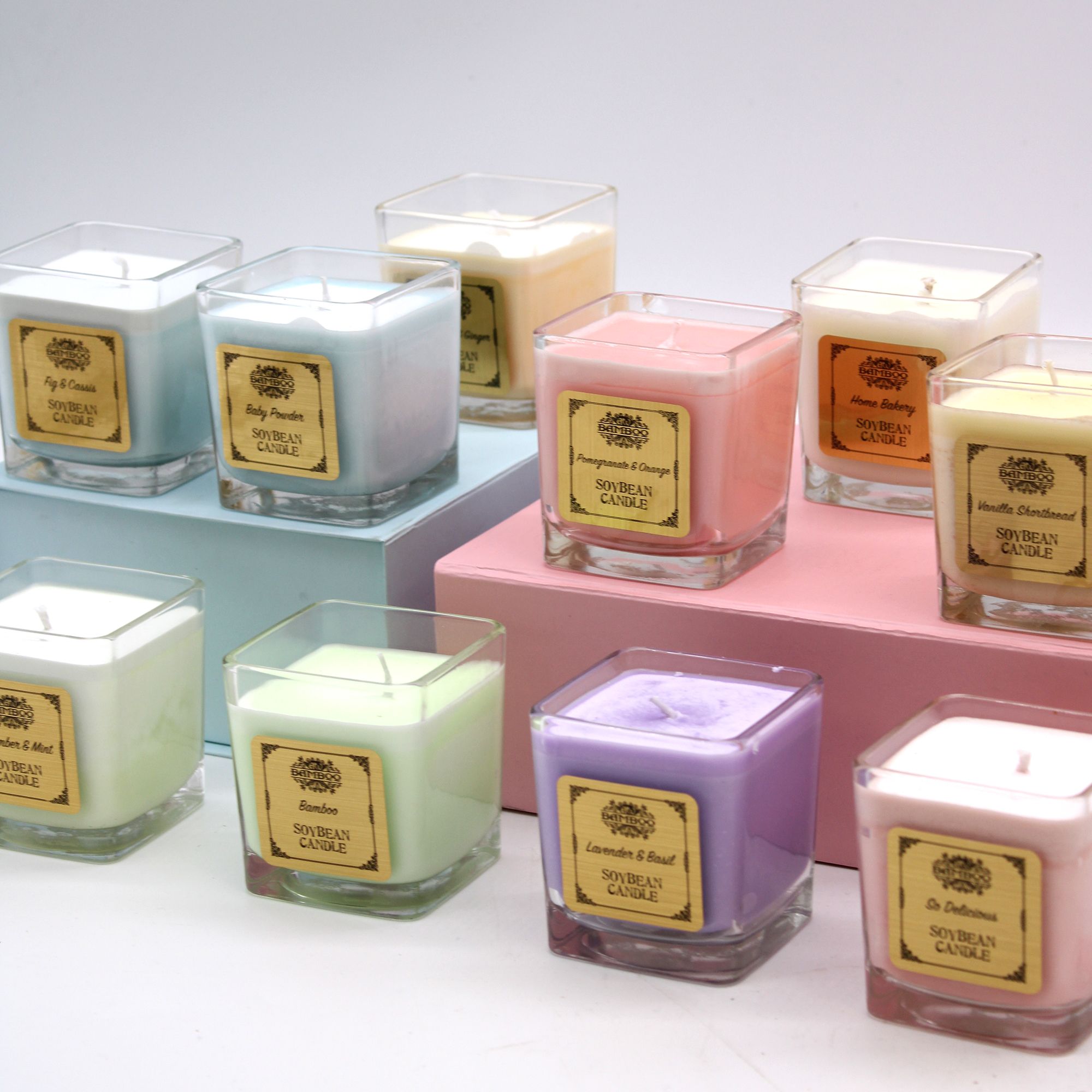 Soybean Candles - Pomegranate & Orange