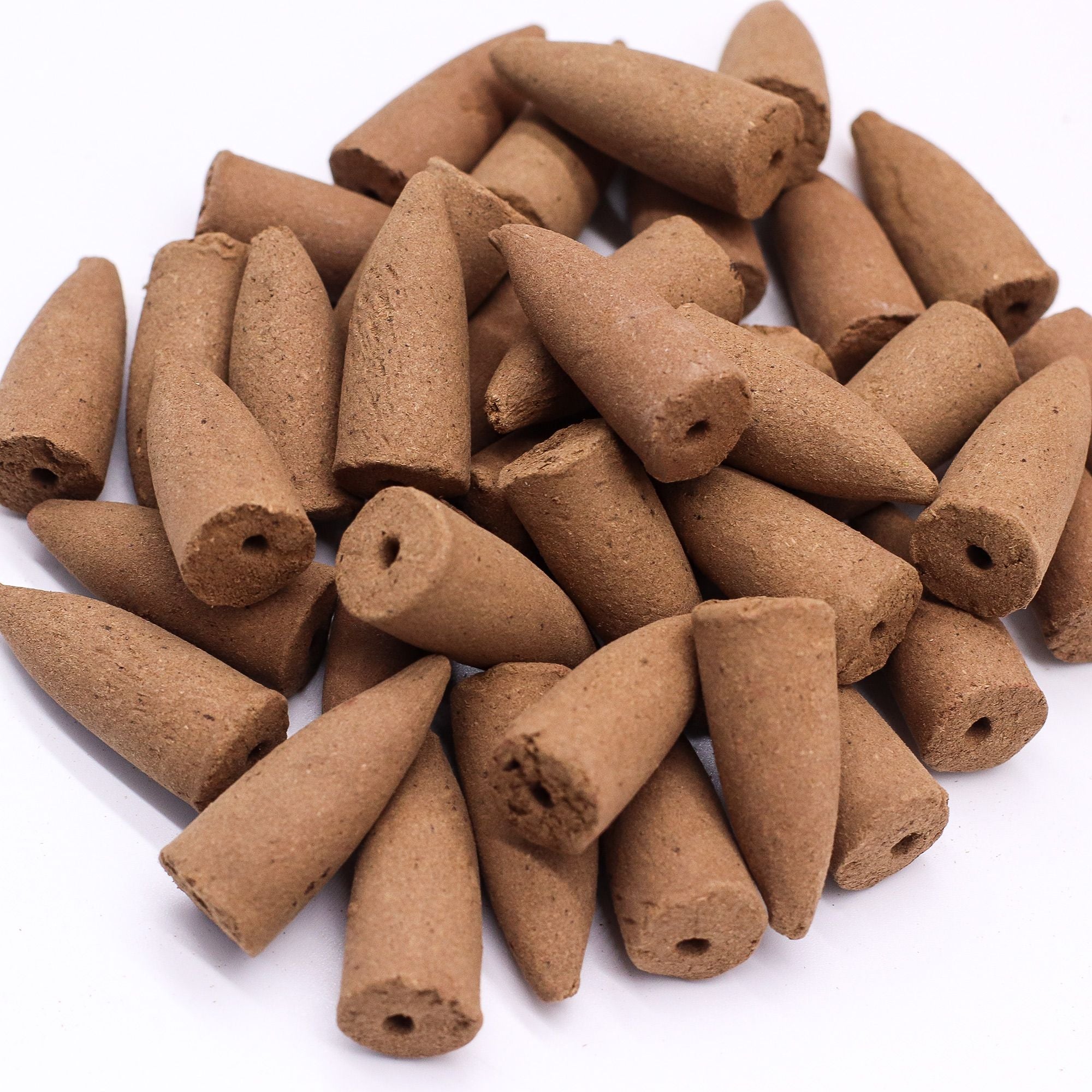 Pack of 10 Masala Backflow Incense - Sandalwood & Vanilla