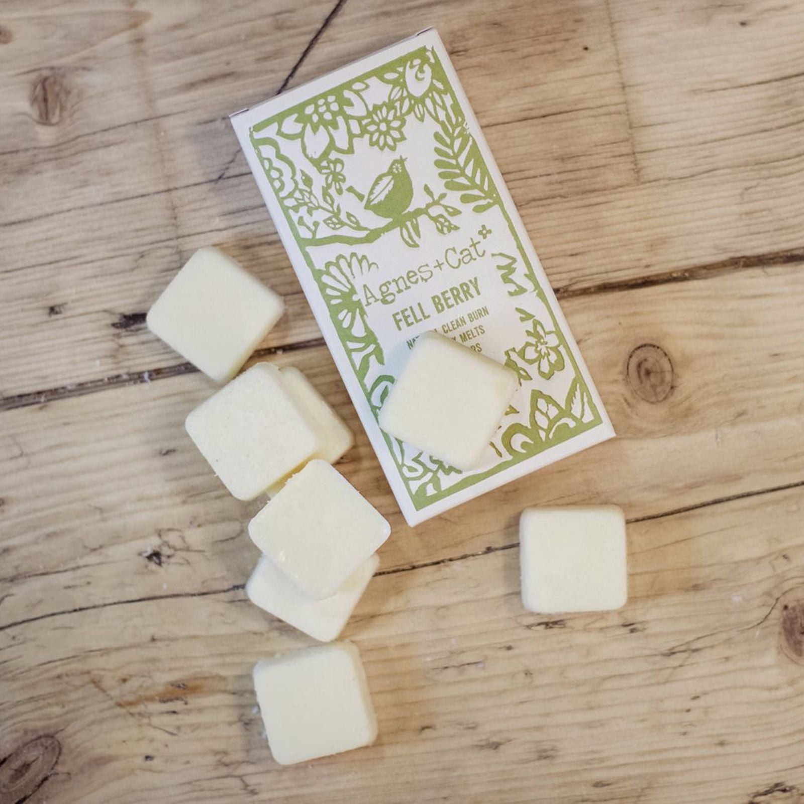 Agnes + Cat Box of 8 Wax Melts - Fell Berry